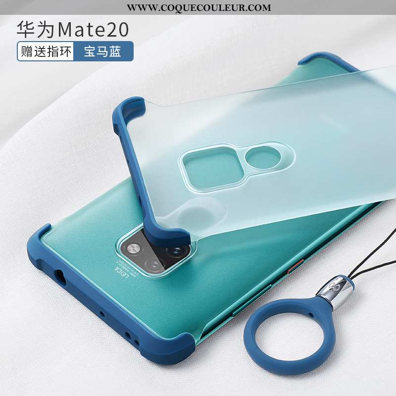 Étui Huawei Mate 20 Transparent Ballon Fluide Doux, Coque Huawei Mate 20 Délavé En Daim Incassable B