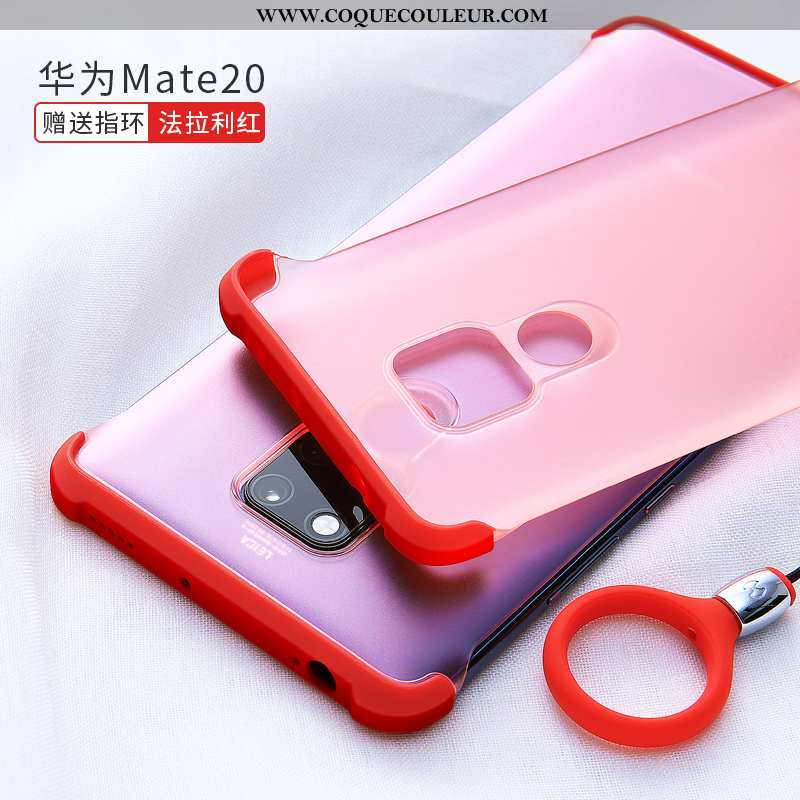 Étui Huawei Mate 20 Transparent Ballon Fluide Doux, Coque Huawei Mate 20 Délavé En Daim Incassable B