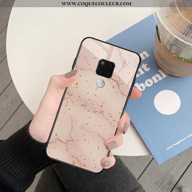 Étui Huawei Mate 20 Charmant Mode Coque, Coque Huawei Mate 20 Ultra Miroir Bleu