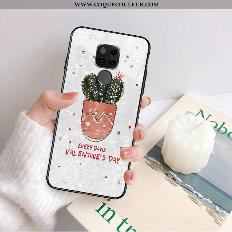 Étui Huawei Mate 20 Charmant Mode Coque, Coque Huawei Mate 20 Ultra Miroir Bleu