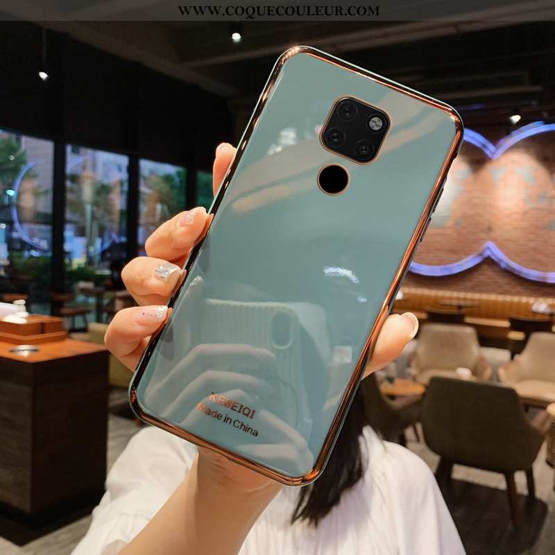 Housse Huawei Mate 20 Silicone Légère Tout Compris, Étui Huawei Mate 20 Protection Bleu