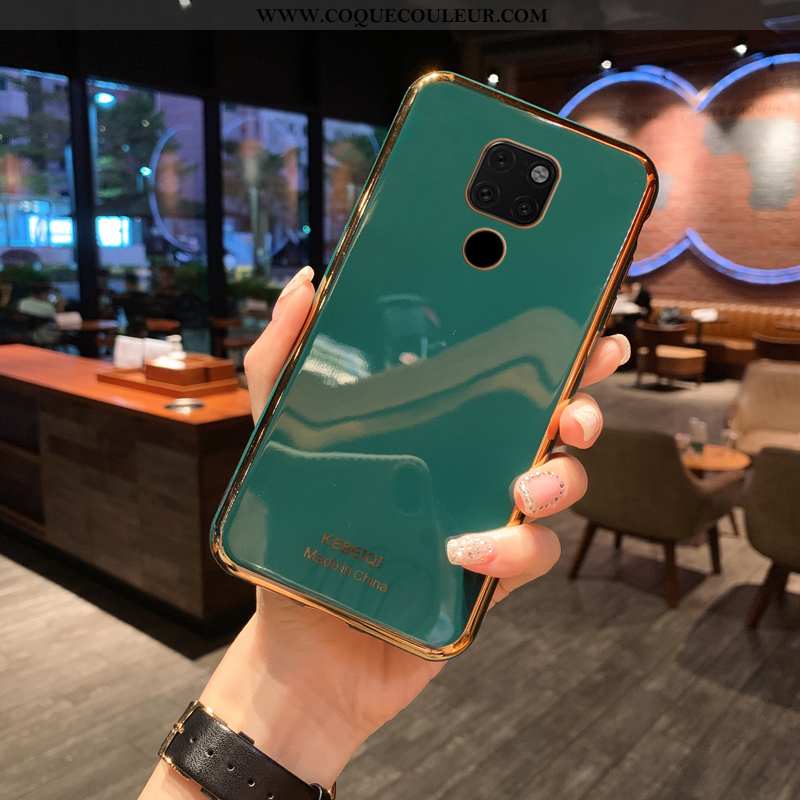 Housse Huawei Mate 20 Silicone Légère Tout Compris, Étui Huawei Mate 20 Protection Bleu