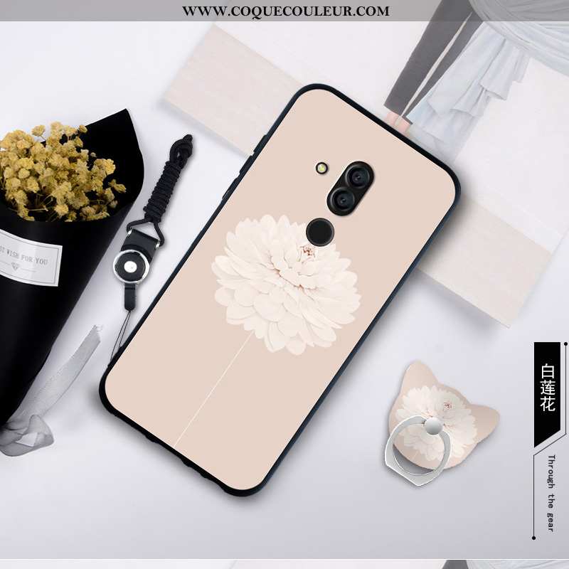 Coque Huawei Mate 20 Lite Personnalité Simple Silicone, Housse Huawei Mate 20 Lite Fluide Doux Étui 