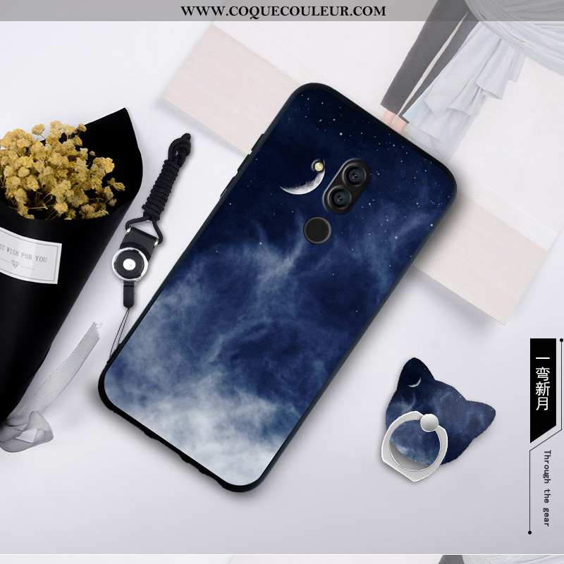 Coque Huawei Mate 20 Lite Personnalité Simple Silicone, Housse Huawei Mate 20 Lite Fluide Doux Étui 