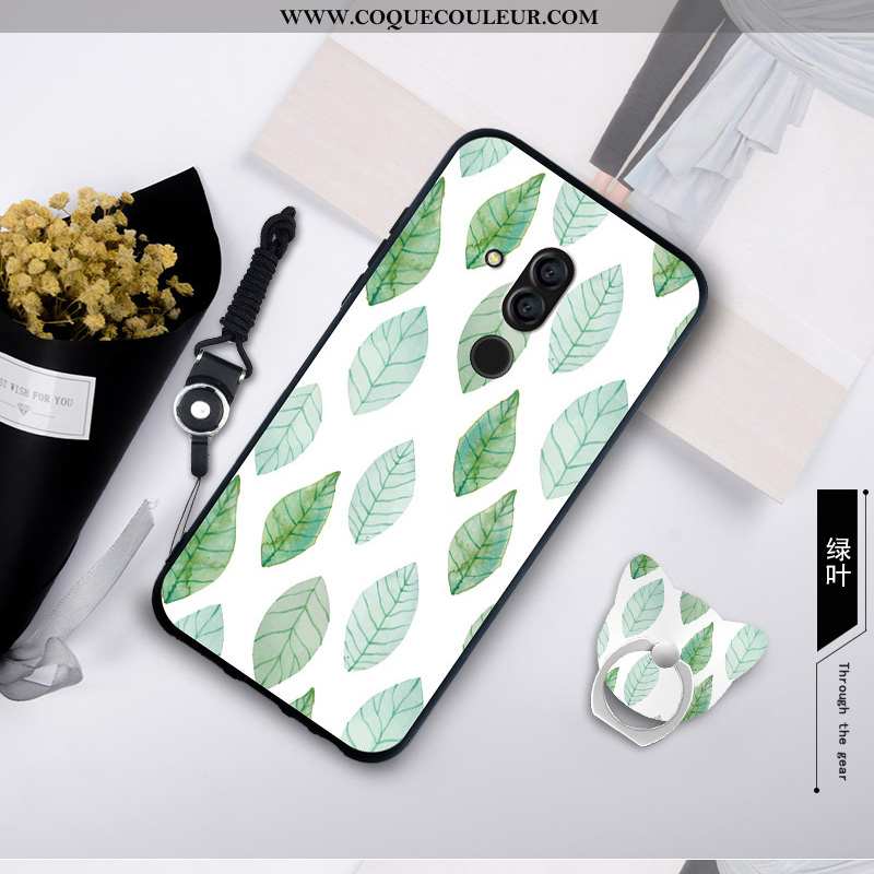 Coque Huawei Mate 20 Lite Personnalité Simple Silicone, Housse Huawei Mate 20 Lite Fluide Doux Étui 