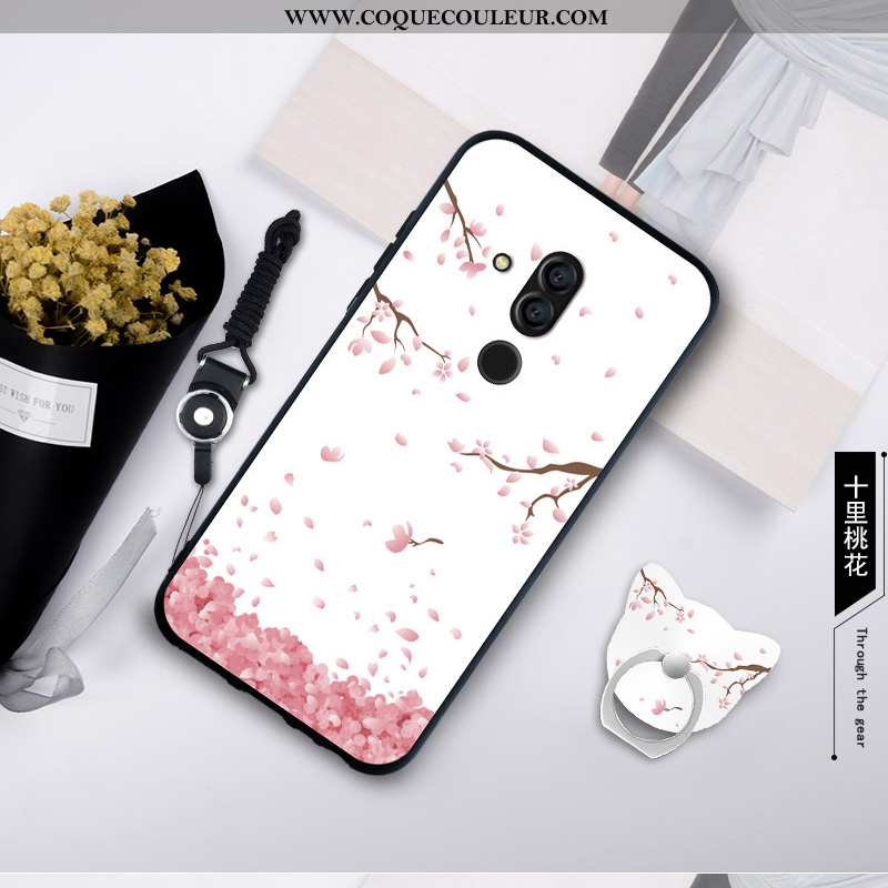 Coque Huawei Mate 20 Lite Personnalité Simple Silicone, Housse Huawei Mate 20 Lite Fluide Doux Étui 