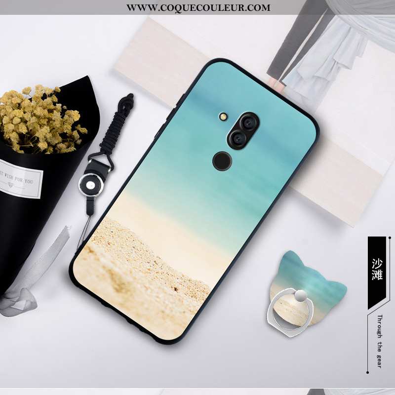 Coque Huawei Mate 20 Lite Personnalité Simple Silicone, Housse Huawei Mate 20 Lite Fluide Doux Étui 