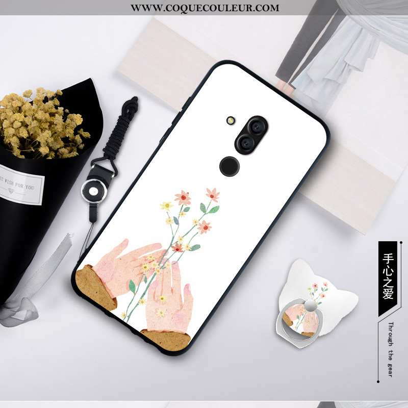 Coque Huawei Mate 20 Lite Personnalité Simple Silicone, Housse Huawei Mate 20 Lite Fluide Doux Étui 