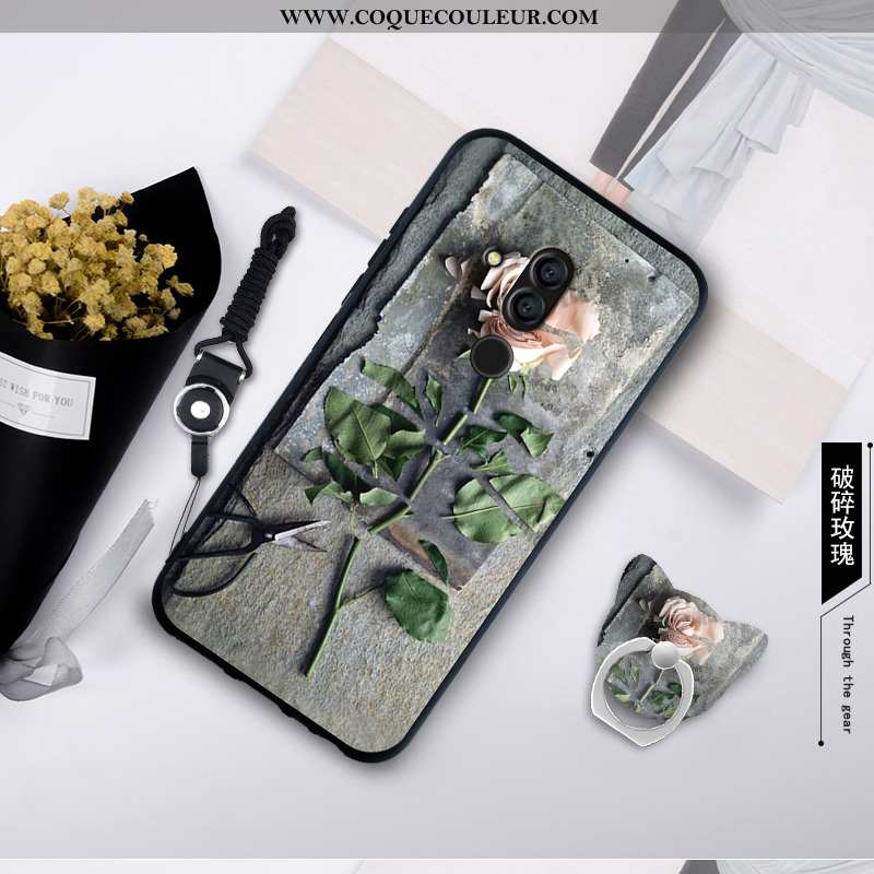 Coque Huawei Mate 20 Lite Personnalité Simple Silicone, Housse Huawei Mate 20 Lite Fluide Doux Étui 