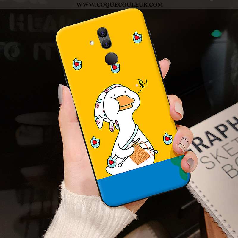 Coque Huawei Mate 20 Lite Créatif Tendance, Housse Huawei Mate 20 Lite Dessin Animé Personnalité Ros