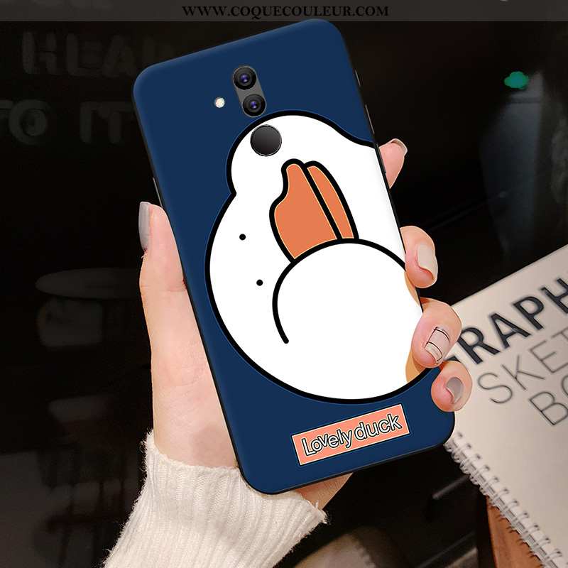 Coque Huawei Mate 20 Lite Créatif Tendance, Housse Huawei Mate 20 Lite Dessin Animé Personnalité Ros