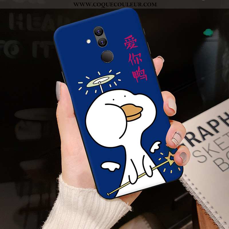 Coque Huawei Mate 20 Lite Créatif Tendance, Housse Huawei Mate 20 Lite Dessin Animé Personnalité Ros