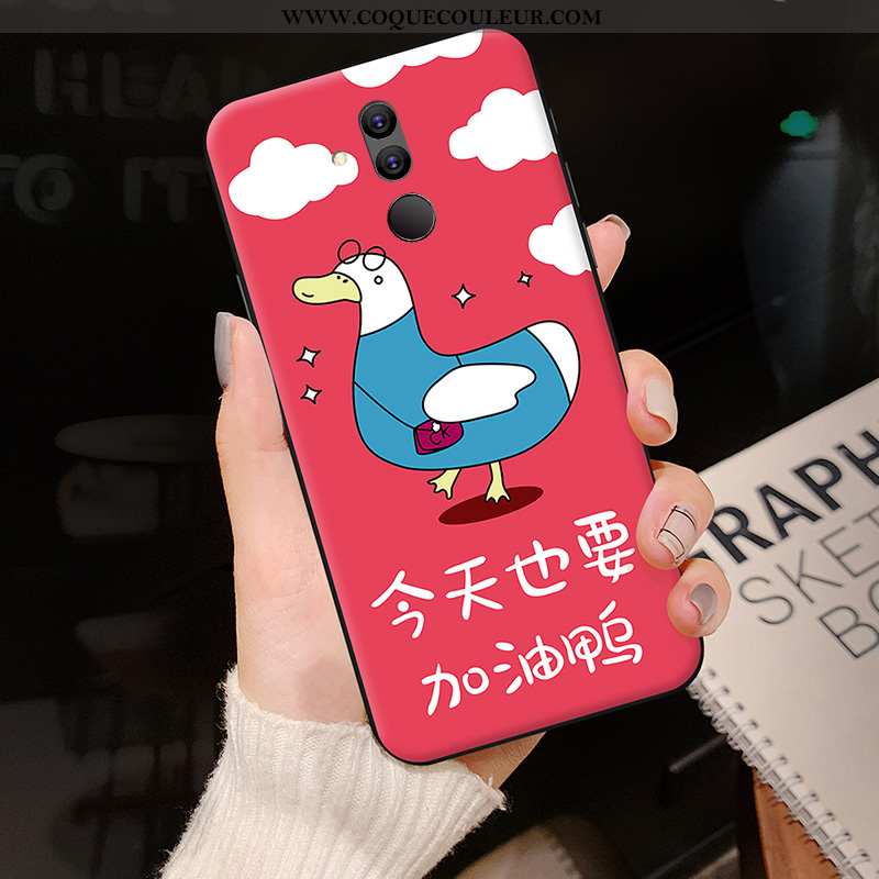 Coque Huawei Mate 20 Lite Créatif Tendance, Housse Huawei Mate 20 Lite Dessin Animé Personnalité Ros