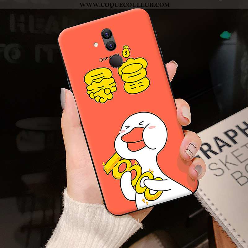 Coque Huawei Mate 20 Lite Créatif Tendance, Housse Huawei Mate 20 Lite Dessin Animé Personnalité Ros