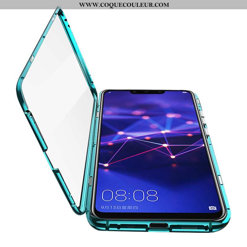 Coque Huawei Mate 20 Lite Verre Net Rouge Jeunesse, Housse Huawei Mate 20 Lite Transparent Difficile