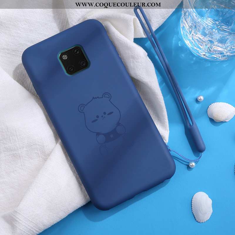 Étui Huawei Mate 20 Pro Charmant Rouge Net Rouge, Coque Huawei Mate 20 Pro Tendance Dessin Animé