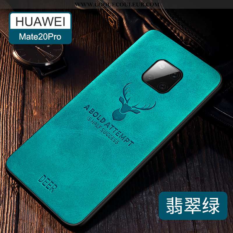 Housse Huawei Mate 20 Pro Protection Légère Incassable, Étui Huawei Mate 20 Pro Ultra Silicone Khaki