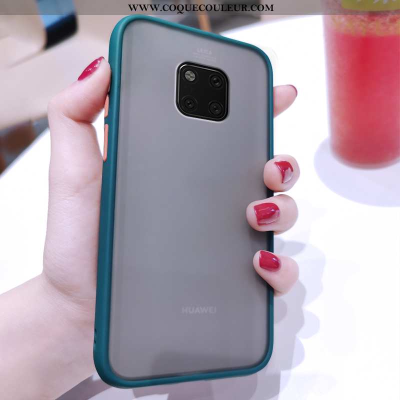 Étui Huawei Mate 20 Pro Fluide Doux Légère Incassable, Coque Huawei Mate 20 Pro Délavé En Daim Ultra