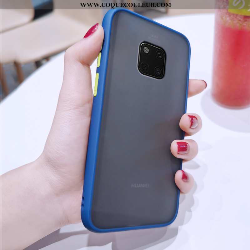 Étui Huawei Mate 20 Pro Fluide Doux Légère Incassable, Coque Huawei Mate 20 Pro Délavé En Daim Ultra