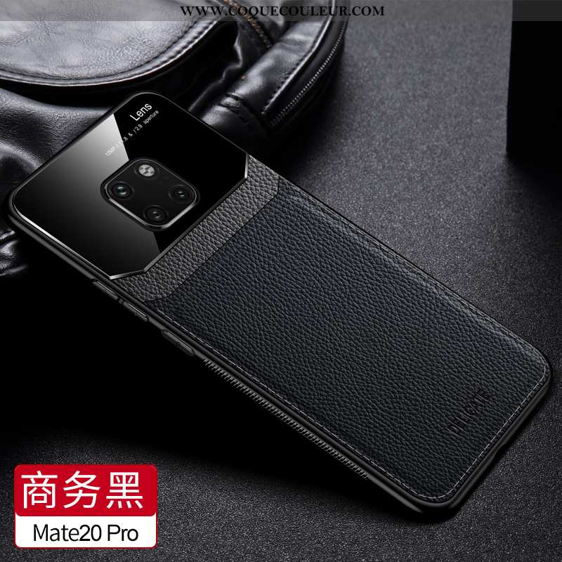 Coque Huawei Mate 20 Pro Personnalité Téléphone Portable Business, Housse Huawei Mate 20 Pro Cuir Pr