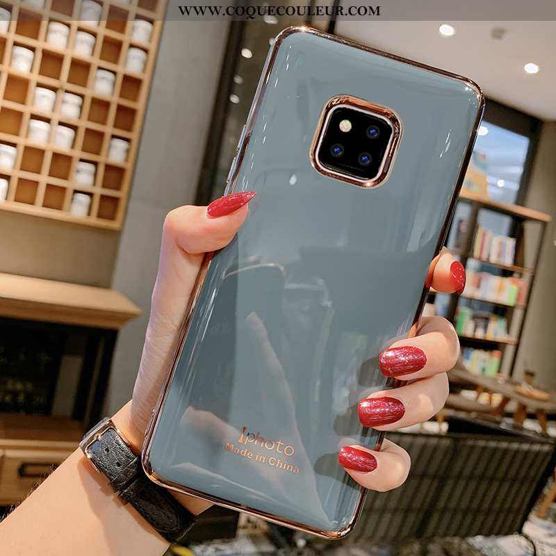 Housse Huawei Mate 20 Pro Protection Téléphone Portable Couleur Unie, Étui Huawei Mate 20 Pro Fluide