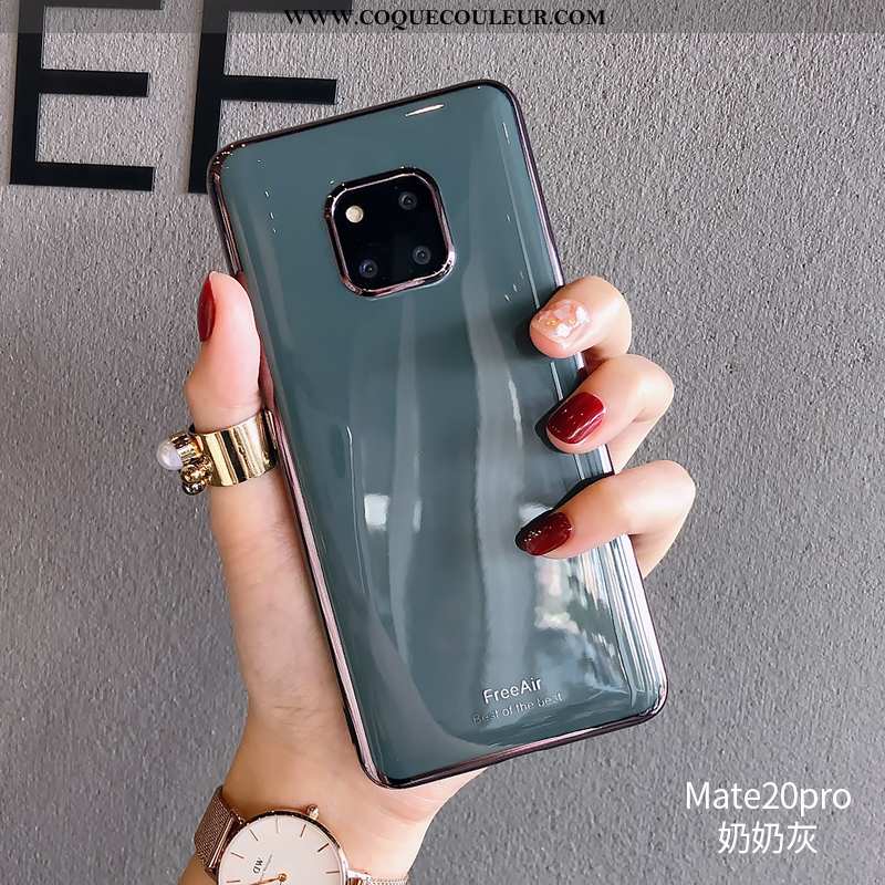 Étui Huawei Mate 20 Pro Fluide Doux Ultra Légère, Coque Huawei Mate 20 Pro Silicone Tout Compris Ver