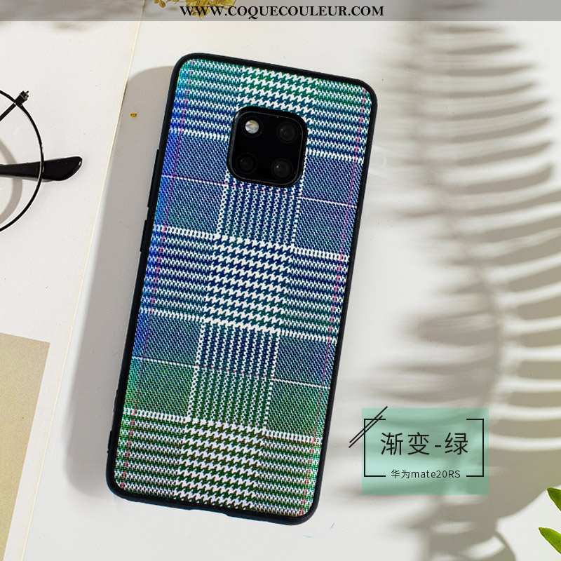 Étui Huawei Mate 20 Rs Légère Fluide Doux Coque, Coque Huawei Mate 20 Rs Cuir Bleu