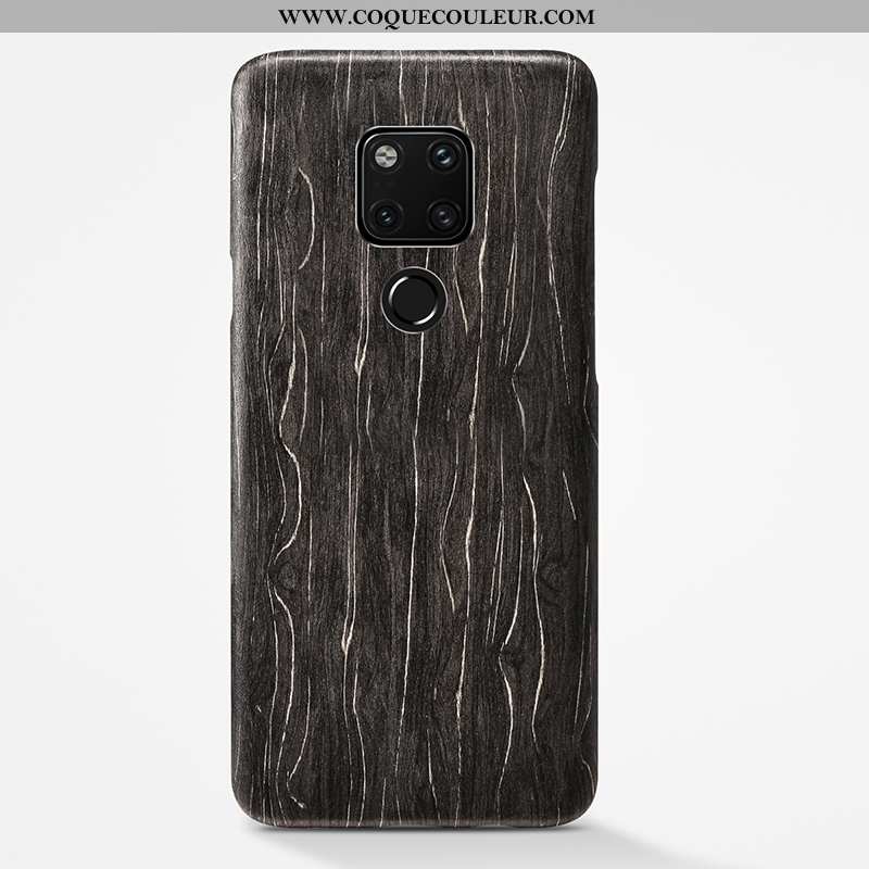 Étui Huawei Mate 20 X Protection Coque Personnalité, Huawei Mate 20 X Délavé En Daim Noir