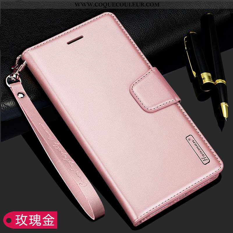 Étui Huawei Mate 30 Cuir Reversible Coque, Coque Huawei Mate 30 Téléphone Portable Rose