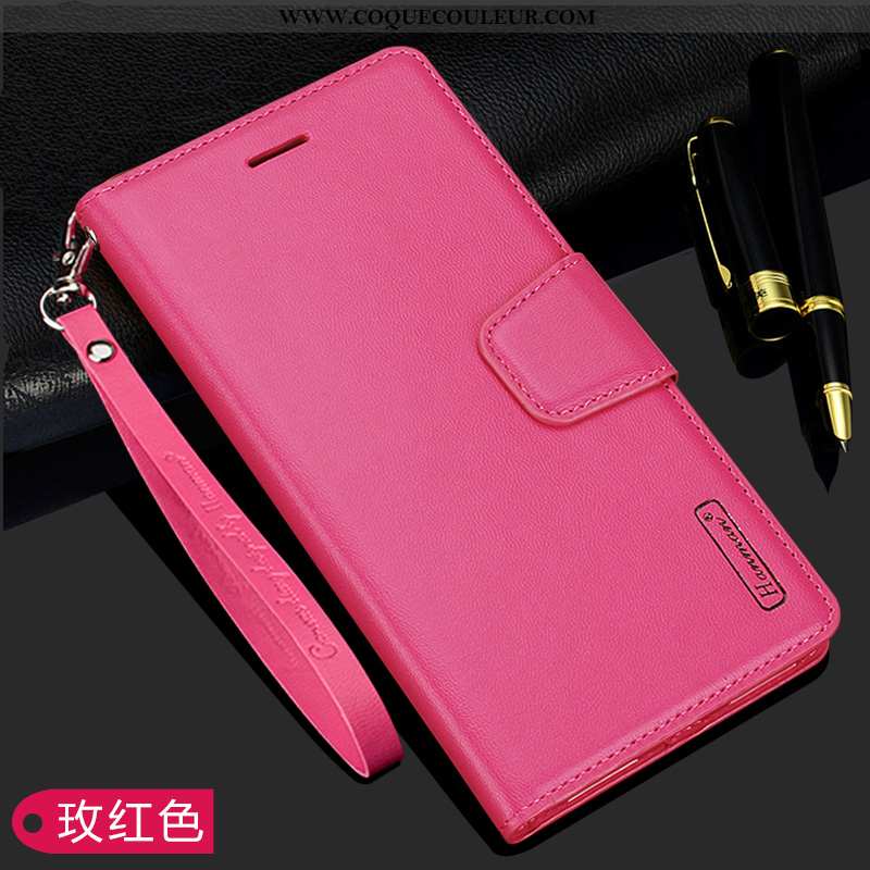 Étui Huawei Mate 30 Cuir Reversible Coque, Coque Huawei Mate 30 Téléphone Portable Rose