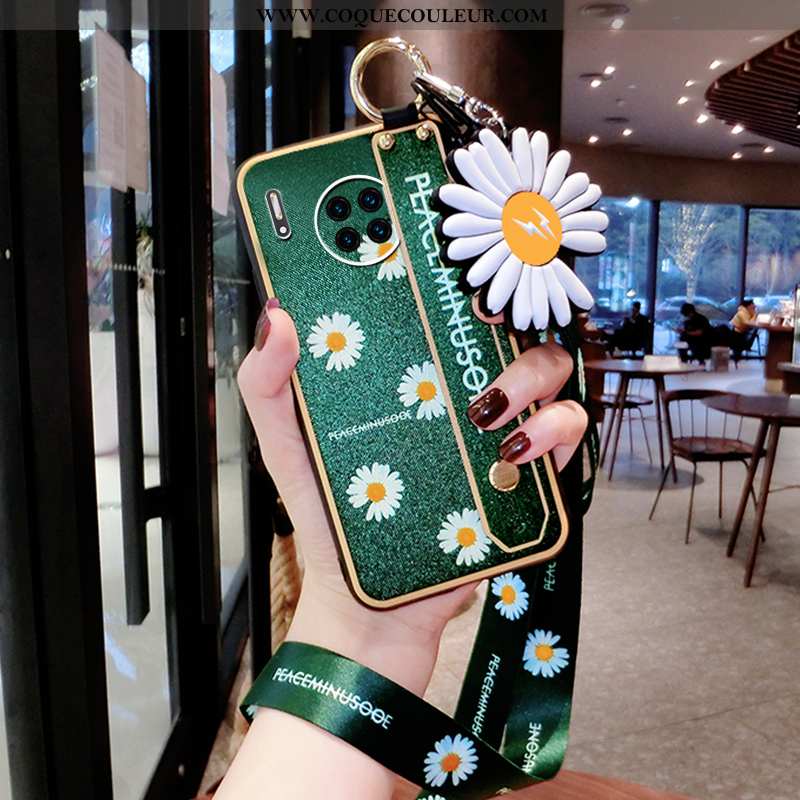 Étui Huawei Mate 30 Silicone Vert Téléphone Portable, Coque Huawei Mate 30 Ornements Suspendus Tout 