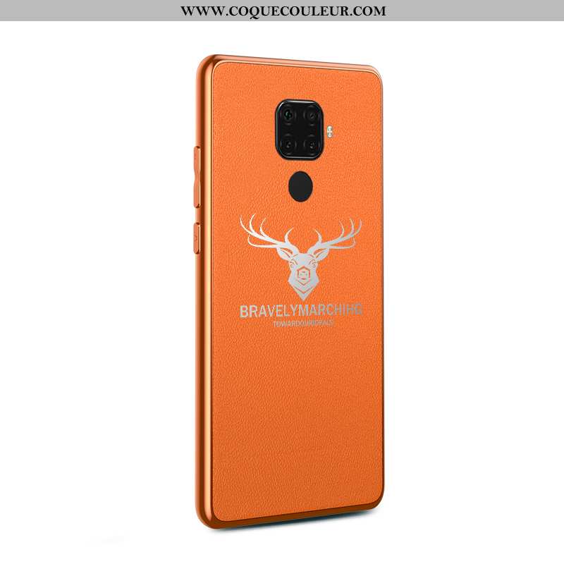 Coque Huawei Mate 30 Lite Modèle Fleurie Protection Business, Housse Huawei Mate 30 Lite Mode Tendan