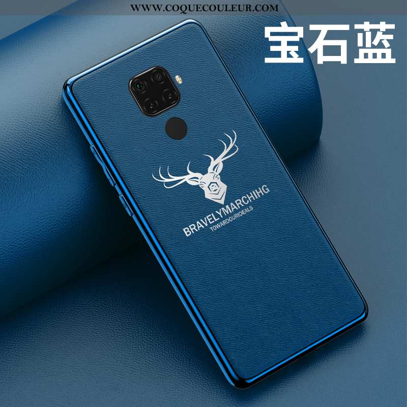 Coque Huawei Mate 30 Lite Modèle Fleurie Protection Business, Housse Huawei Mate 30 Lite Mode Tendan