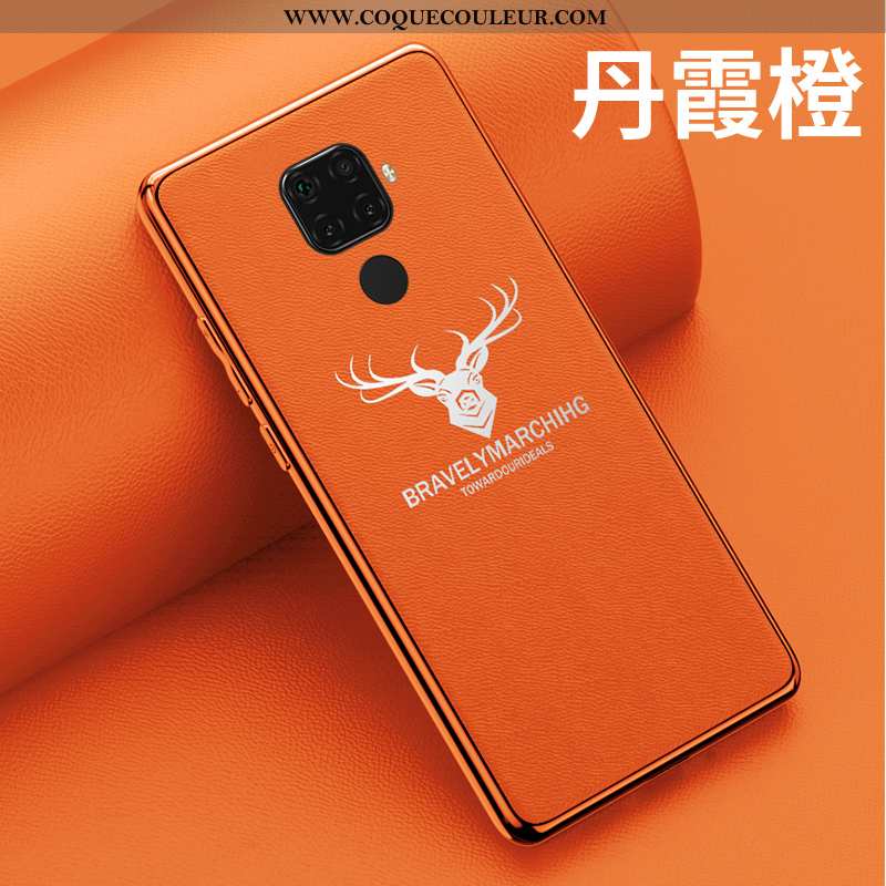 Coque Huawei Mate 30 Lite Modèle Fleurie Protection Business, Housse Huawei Mate 30 Lite Mode Tendan