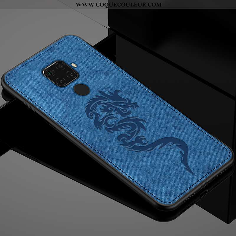 Coque Huawei Mate 30 Lite Fluide Doux Incassable Coque, Housse Huawei Mate 30 Lite Silicone Bleu