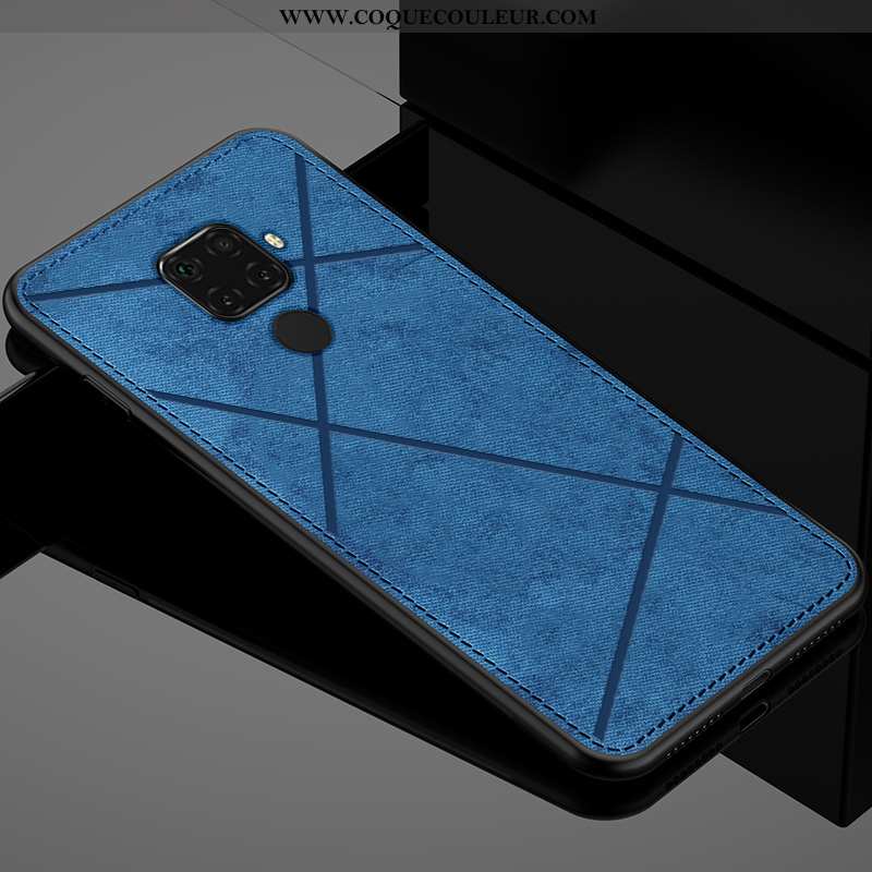 Coque Huawei Mate 30 Lite Fluide Doux Incassable Coque, Housse Huawei Mate 30 Lite Silicone Bleu