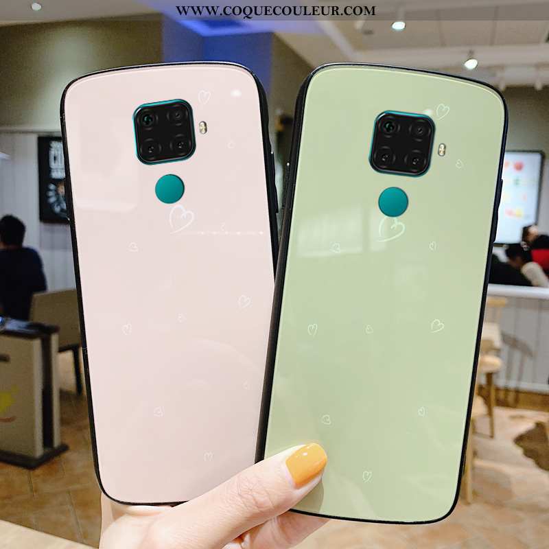 Housse Huawei Mate 30 Lite Personnalité Miroir Coque, Étui Huawei Mate 30 Lite Créatif Maquillage Ro