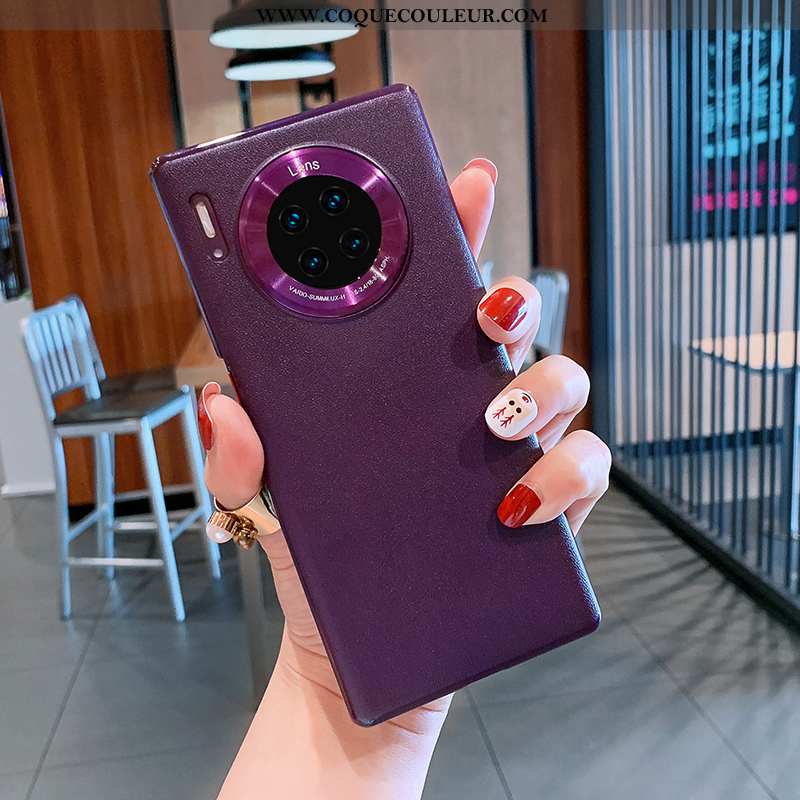 Coque Huawei Mate 30 Pro Créatif Difficile, Housse Huawei Mate 30 Pro Personnalité Couleur Orange