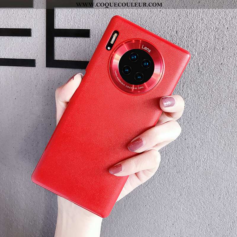 Coque Huawei Mate 30 Pro Créatif Difficile, Housse Huawei Mate 30 Pro Personnalité Couleur Orange