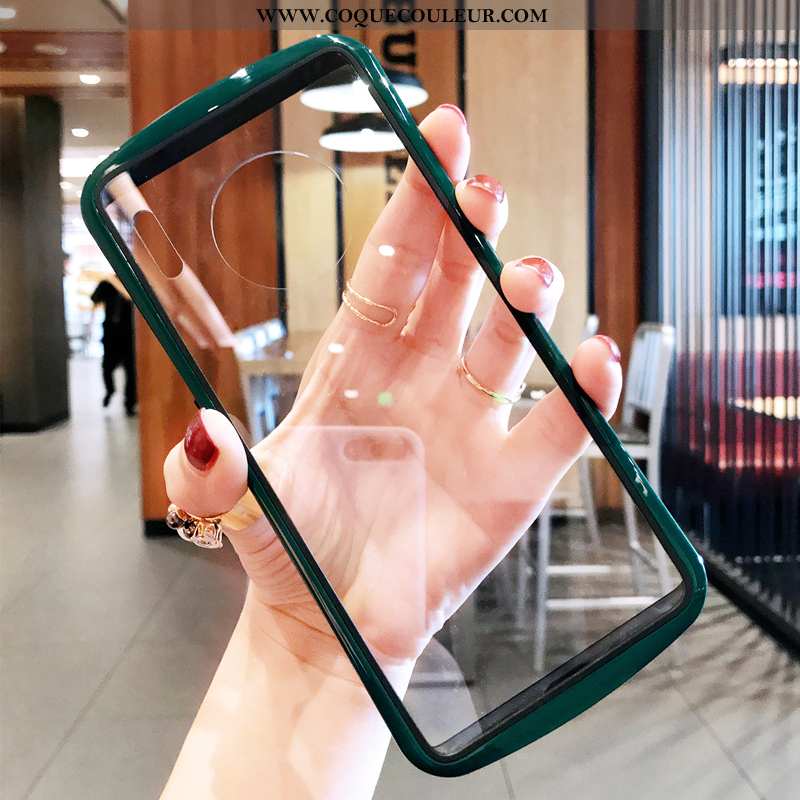 Housse Huawei Mate 30 Pro Verre Étui Incassable, Huawei Mate 30 Pro Transparent Luxe Verte