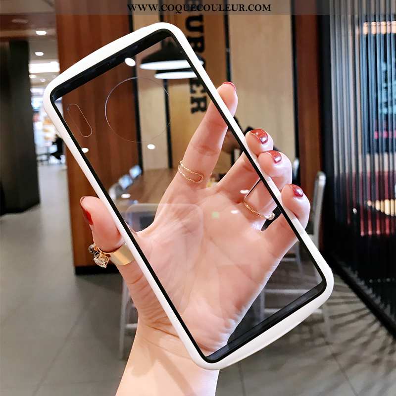 Housse Huawei Mate 30 Pro Verre Étui Incassable, Huawei Mate 30 Pro Transparent Luxe Verte