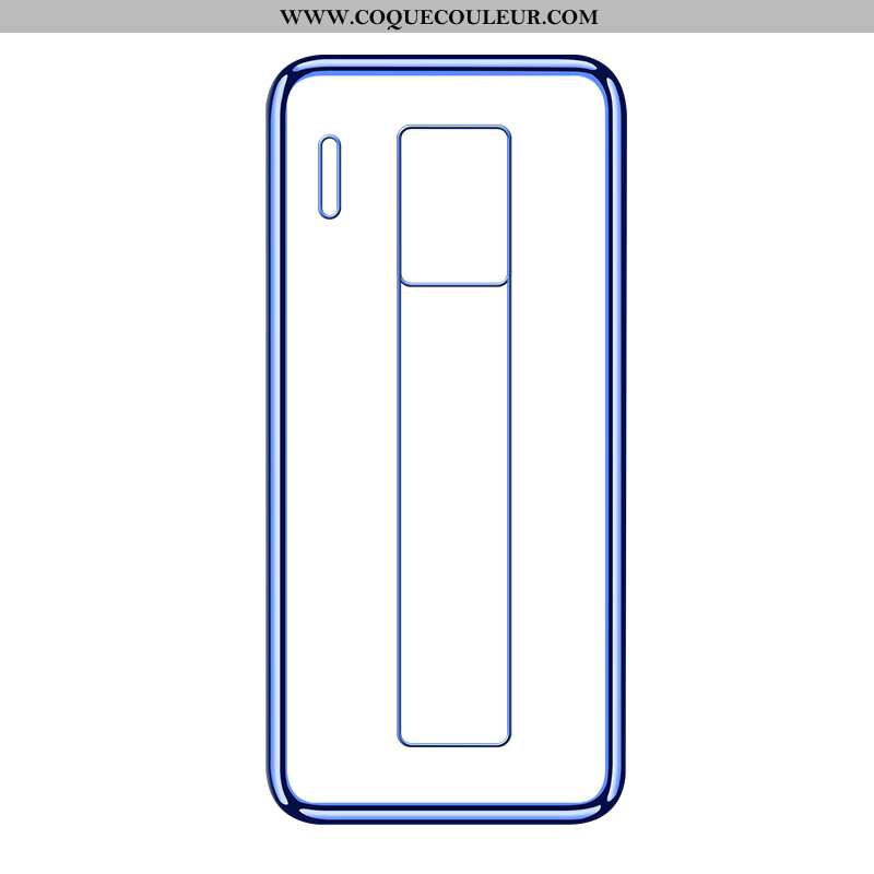 Étui Huawei Mate 30 Rs Fluide Doux Tout Compris Incassable, Coque Huawei Mate 30 Rs Transparent Télé