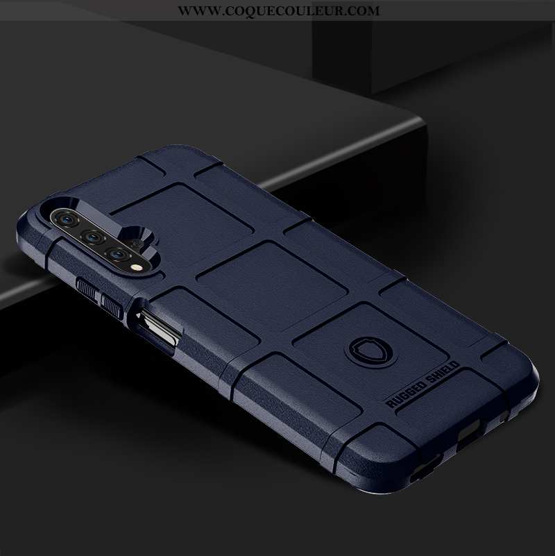 Coque Huawei Nova 5t Fluide Doux Protection Étui, Housse Huawei Nova 5t Silicone Incassable Noir