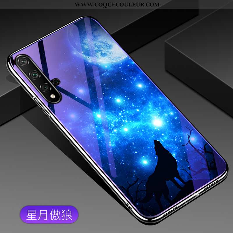 Coque Huawei Nova 5t Tendance Tout Compris, Housse Huawei Nova 5t Mode Téléphone Portable Bleu