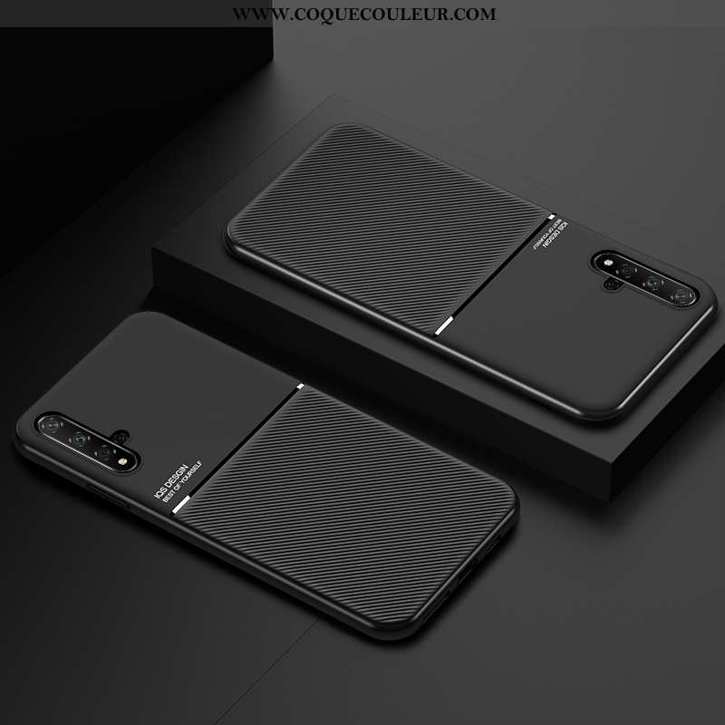 Étui Huawei Nova 5t Protection Fluide Doux Étui, Coque Huawei Nova 5t Ultra Invisible Noir