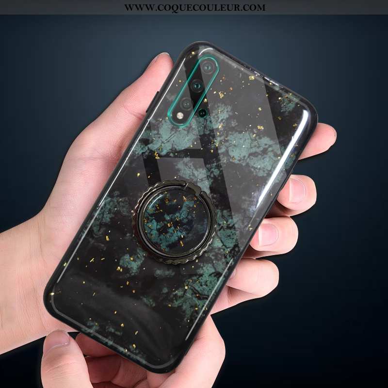 Coque Huawei Nova 5t Silicone Nouveau Fluide Doux, Housse Huawei Nova 5t Protection Simple Turquoise