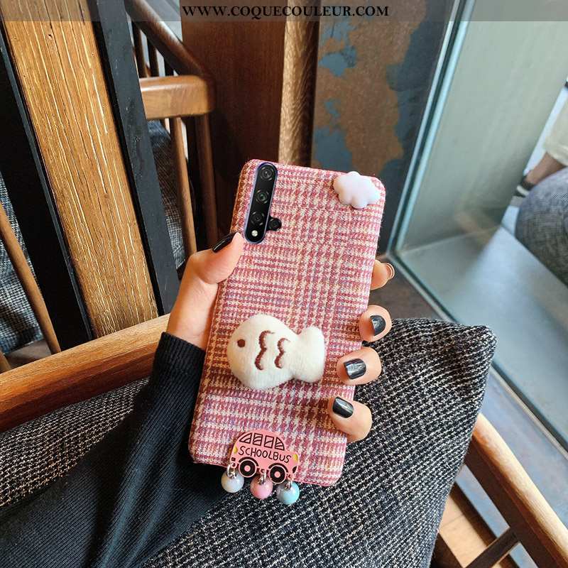 Housse Huawei Nova 5t Tendance Petit Légères, Étui Huawei Nova 5t Légère Difficile Rose