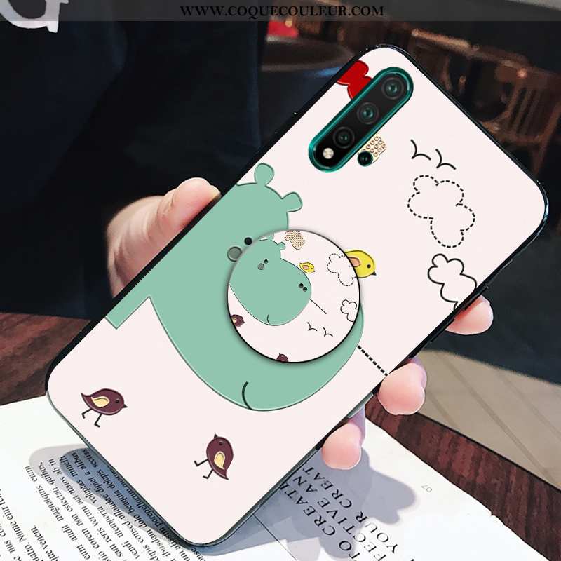 Étui Huawei Nova 5t Silicone Incassable Peinte À La Main, Coque Huawei Nova 5t Personnalité Petit Ro