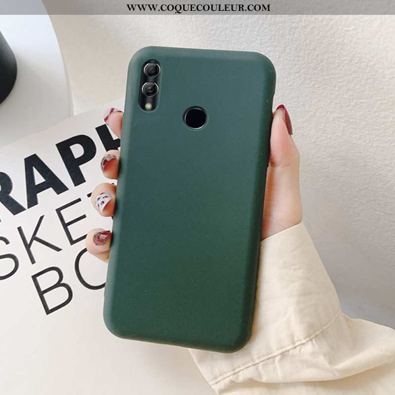 Housse Huawei P Smart 2020 Tendance Incassable Coque, Étui Huawei P Smart 2020 Fluide Doux Vert Vert