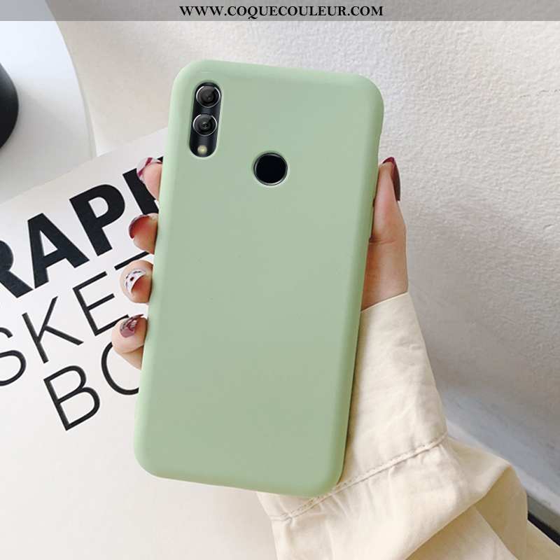 Housse Huawei P Smart 2020 Tendance Incassable Coque, Étui Huawei P Smart 2020 Fluide Doux Vert Vert